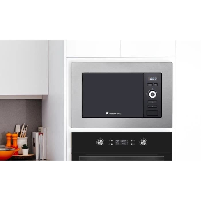 Forno Microonde CONTINENTAL EDISON MO20IXEG - 20 Litri - Grill - Incasso