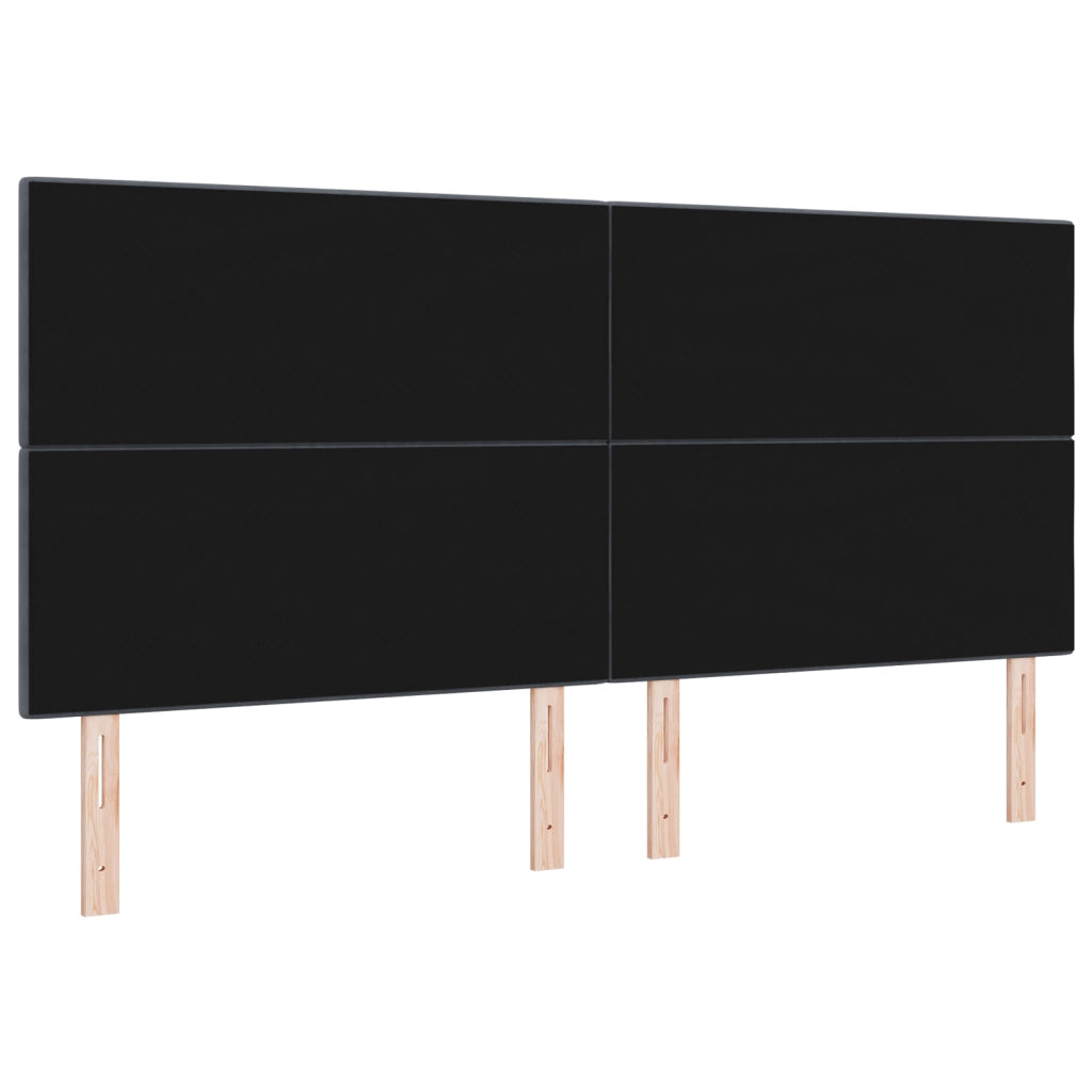Testata LED  Grigio Scuro 100 cm Velluto