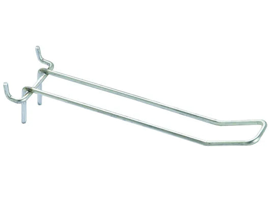 GANCI A SOSTEGNO DOPPIO LARGHI PER PANNELLI FORATI- - ø mm.3,8x5x200 l. - 10 pezzi