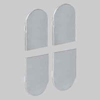 KIT COPERTURA PER CERNIERE 'ECLIPSE 3.2' AGB - 12 pezzi- AGB