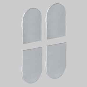 KIT COPERTURA PER CERNIERE 'ECLIPSE 3.2' AGB - 12 pezzi- AGB