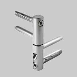 CERNIERA '3D' AGB Ø 16 - Bronzata - 12 pezzi- AGB