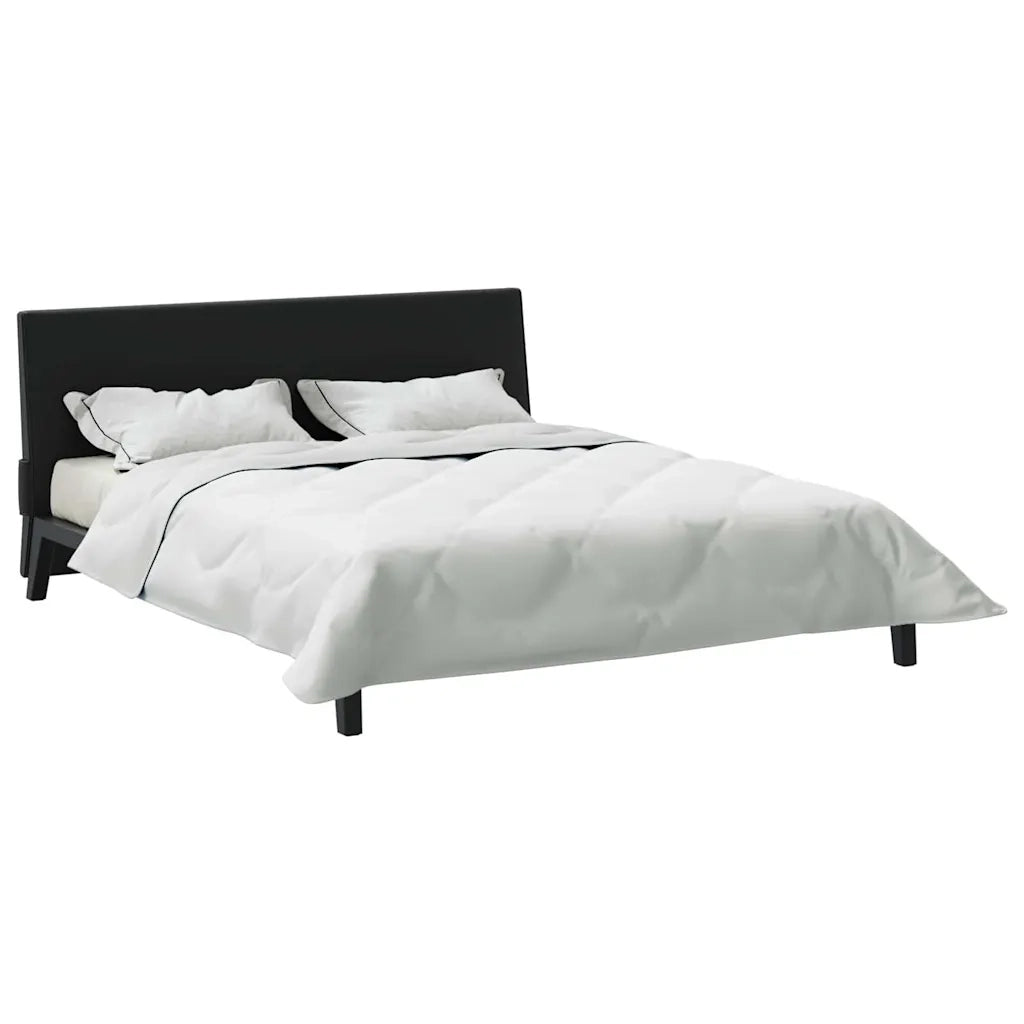 vidaXL Trapunte & Duvet Bianco 260 x 220 cm Microfibra
