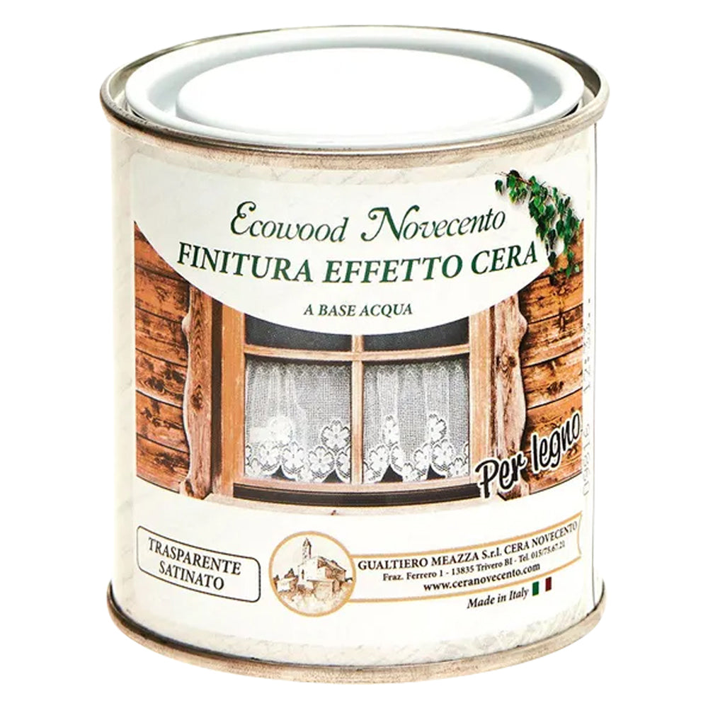IMPREGNANTE CEROSO ALL'ACQUA Ecowood - ml. 750 bianco decapè  - NOVECENTO