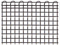 RETE TESSUTA PESANTE ZINCATA QUADRA DOPPIA CIMOSA- - cm.60h. maglia mm.1x1 - Kg.25 - 1 rotolo T-REX