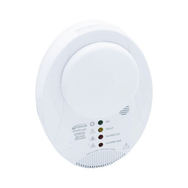 RILEVATORE DI MONOSSIDO DI CARBONIO A SENSORE CATALITICO PER USO DOMESTICO CON SPINA MODELLO CO922 - MONOSSIDO DI CARBONIO - 230V - CON SPINA