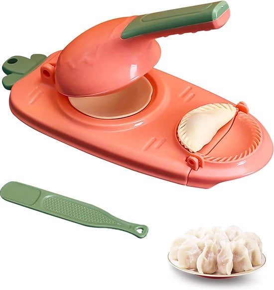 Fabbricante di Dumpling / Forme per sacchetti di impasto e pasta ripiena, steekzakjesvormer Impostazione multifunzionale DIY Manuale per la pressa di dumpling, Easy-tool per la preparazione di dumpling