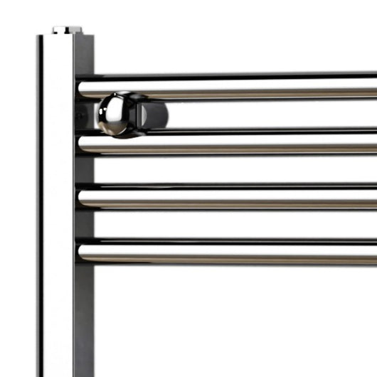 RADIATORE TERMOARREDO SCALDASALVIETTE CROMO LUCIDO CON TUBOLARI Ø25MM MODELLO ELVIA - MM 1512X450 WATT.532 INT.400  - MAM