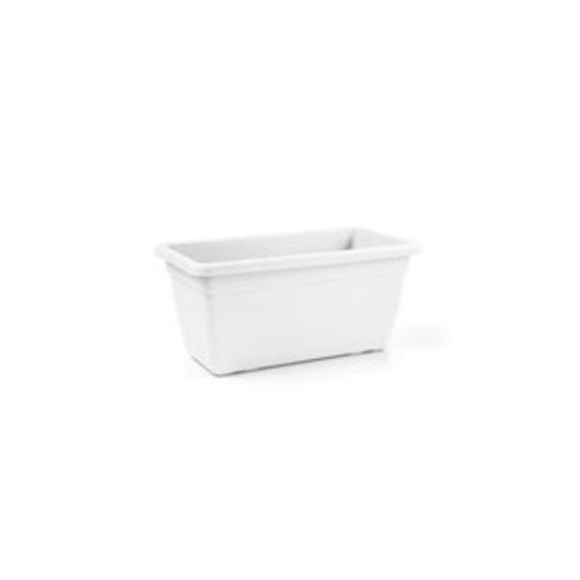 FIORIERA ANTHEA RETTANGOLARE BIANCO  80CM- 1,0 pz