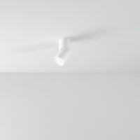 Faretto Moderno Pipe Metallo Bianco Led 8W 3000K