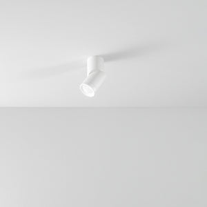 Faretto Moderno Pipe Metallo Bianco Led 8W 3000K