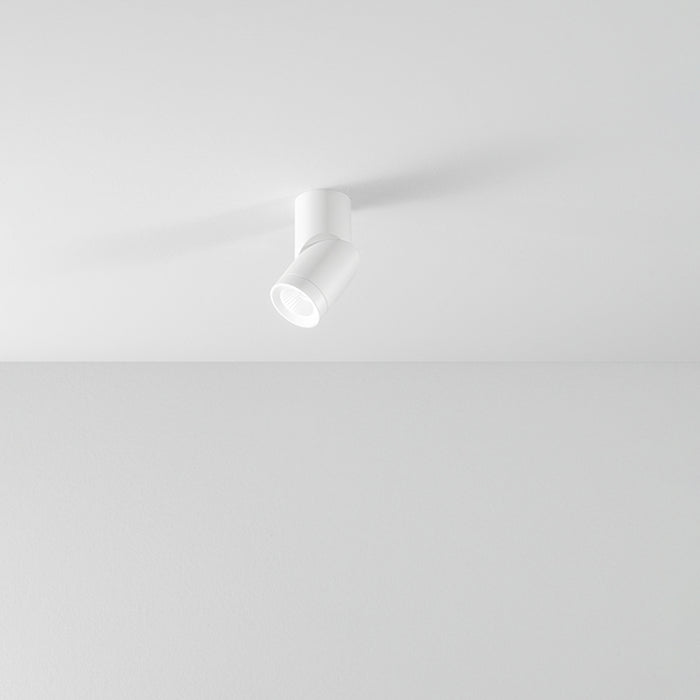 Faretto Moderno Pipe Metallo Bianco Led 8W 3000K
