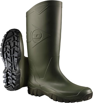 STIVALE PVC GINOCCHIO DANE DUNLOP - VERDE 46- 1 paia