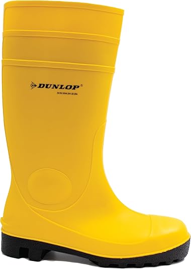 STIVALE PVC ANTINFORTUNIO WORK-ITS DUNLOP - GIALLO S5 40- 1 paia