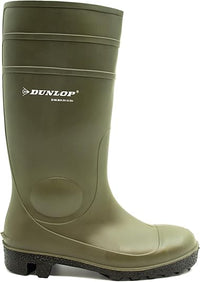 STIVALE PVC ANTINFORTUNIO WORK-ITS DUNLOP - VERDE S5 45- 1 paia