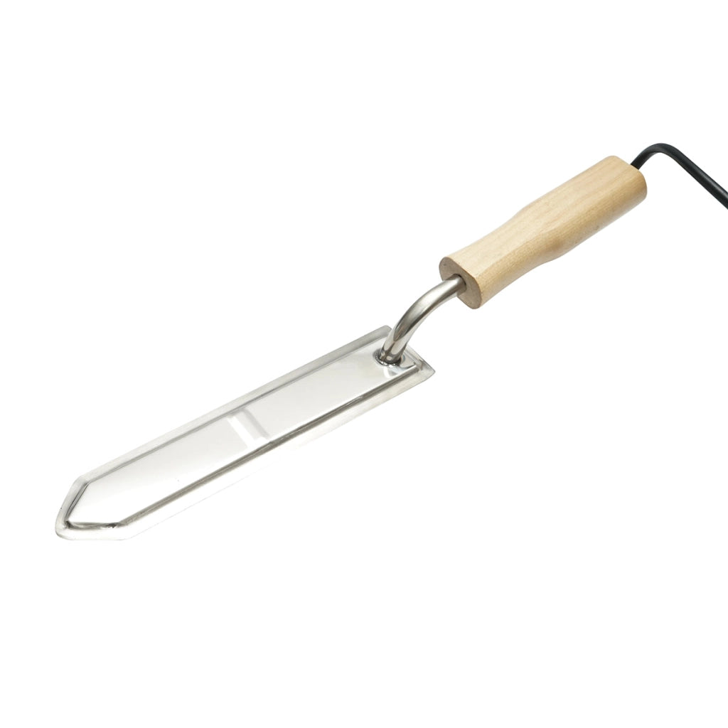 Coltello elettrico in acciaio inox per apertura 250mm