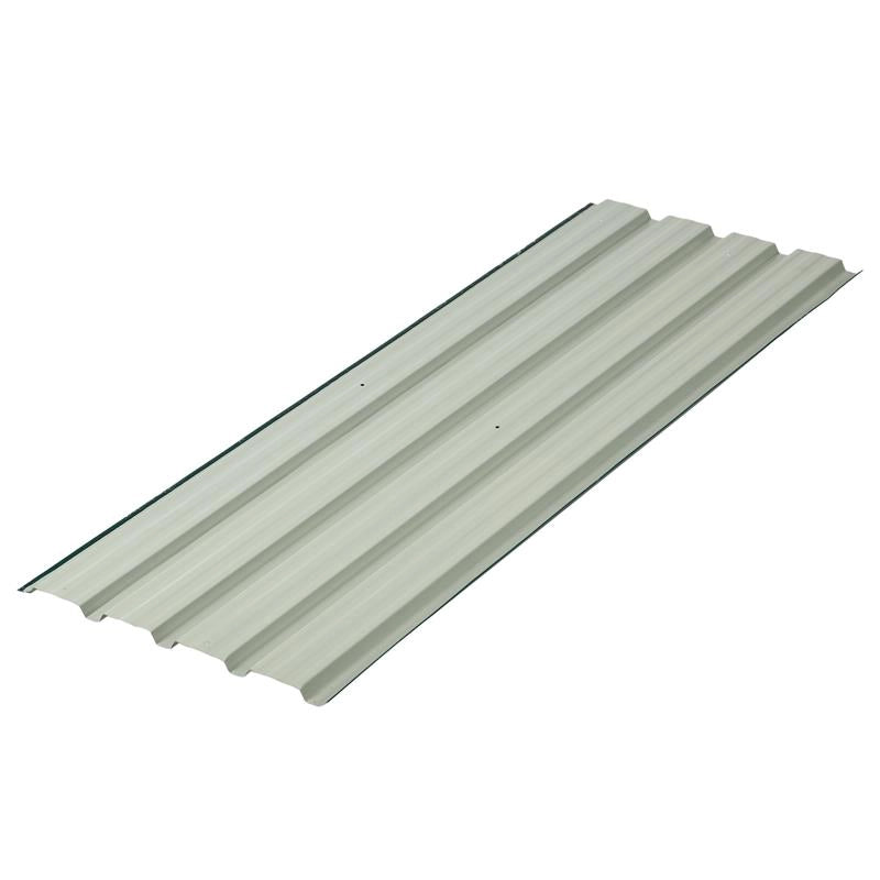 SET 12 PANNELLI DI RICAMBIO 129X45 CM PER CASETTE DA GIARDINO IN ACCIAIO ZINCATO VERDE