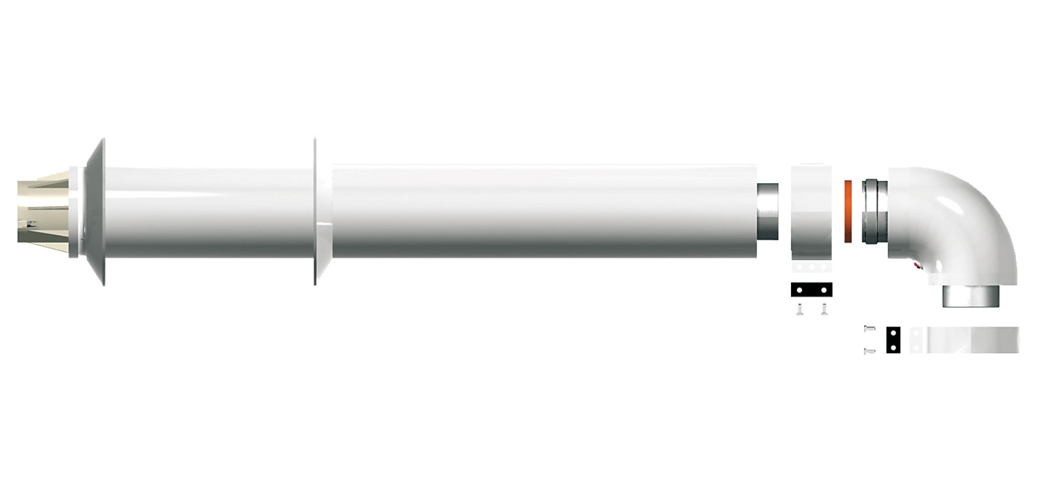 Kit coassiale ariston orizzontale 100 cm