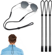 Verstelbare Bande per Occhiali da Sole - 3 Pezzi - Retentore per Occhiali - Banda per Occhiali da Sole - Riem di Occhiali - Adattamento Perfetto