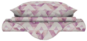 Copripiumino Matrimonale con Federe Stampato in Microfibra Kinki