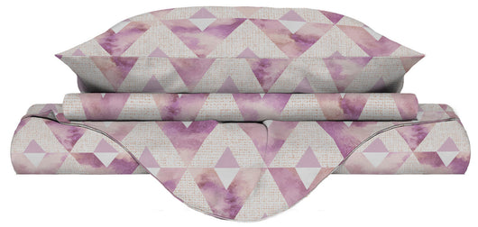 Copripiumino 1 Piazza e Mezzo con Federe Stampato in Microfibra Kinki