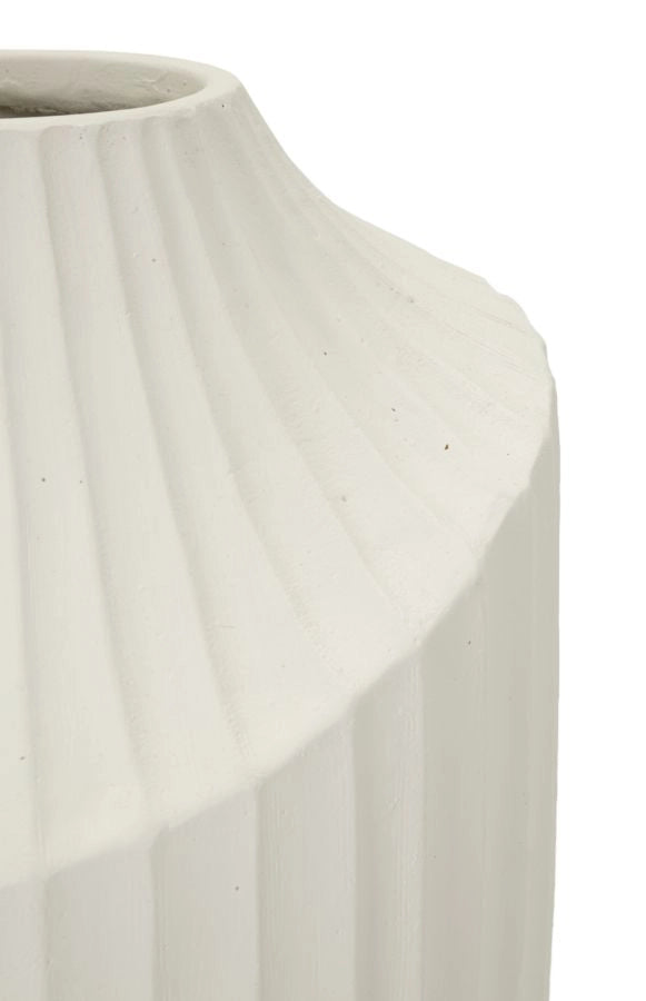 Vaso Ice Ø22,5x38 cm in Mgo Crema