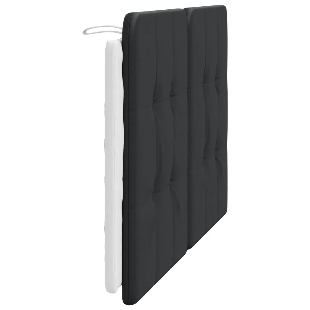 Cuscino Testiera Zadar Nero e Bianco 120 cm in Similpelle CFW4765142