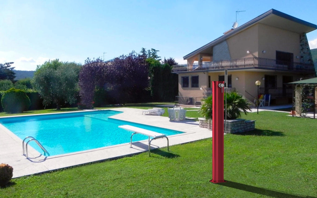 Doccia da Giardino Miscelatore e Doccetta Arkema Jolly Go Cherry