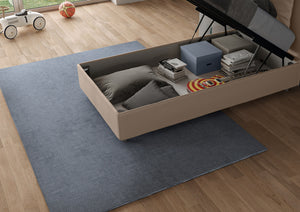 Letto Singolo 80x210 cm con Rete Sunny Tortora