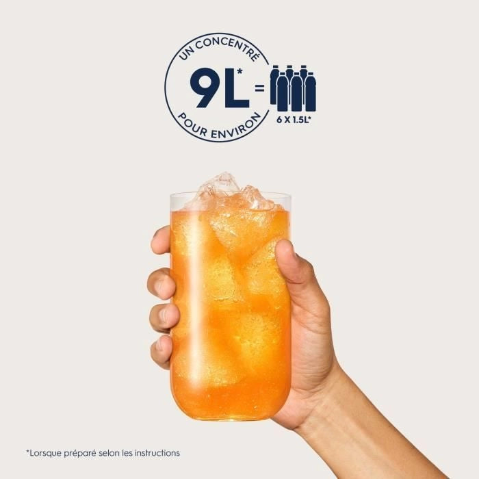 Concentrati SODASTREAM - Confezione da 6 Concentrati Arancia - Fino a 54L di Bevande - 440 ml