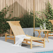 vidaXL Lettino Prendisole 55x199x30 cm in Bambù