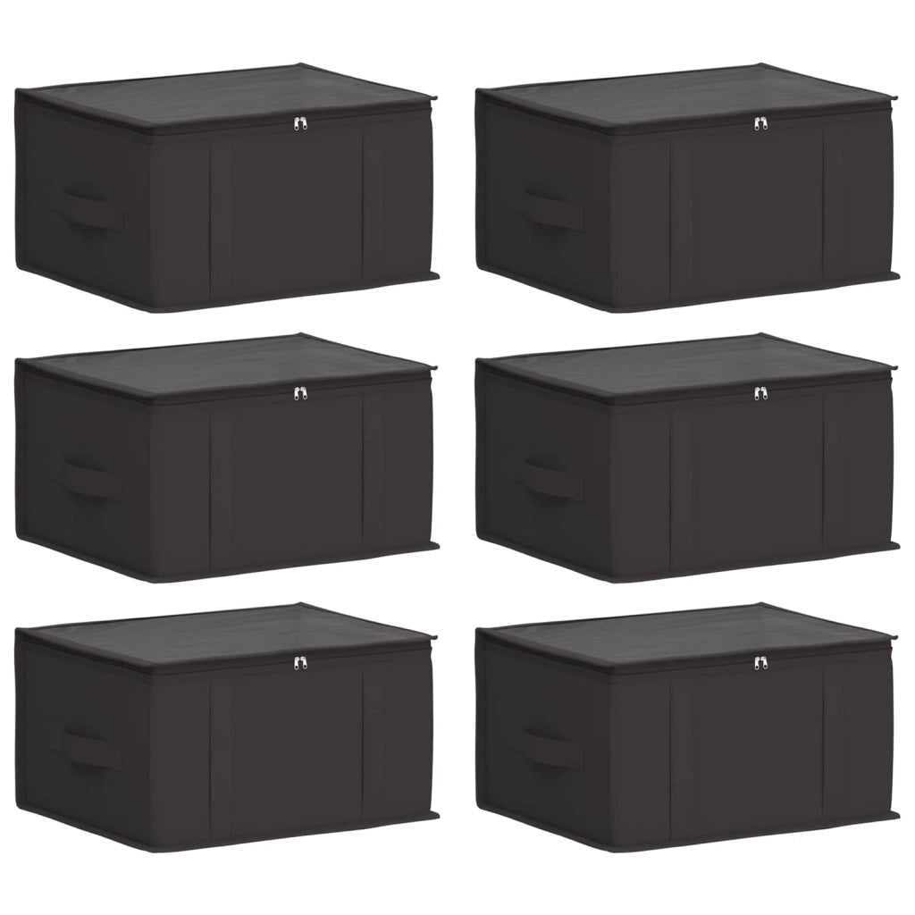 Scatola di stoccaggio con finestra trasparente in alto 6 pcs
