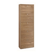 Scarpiera 5 Ante P29 Kit Noce Stelvio cm 63x29x190h - Sarmog