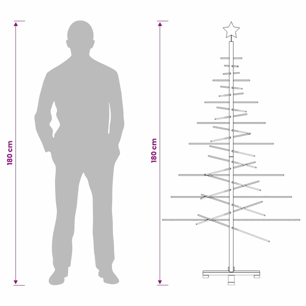 Albero di Natale in legno KOTKA 180 cm 42060349