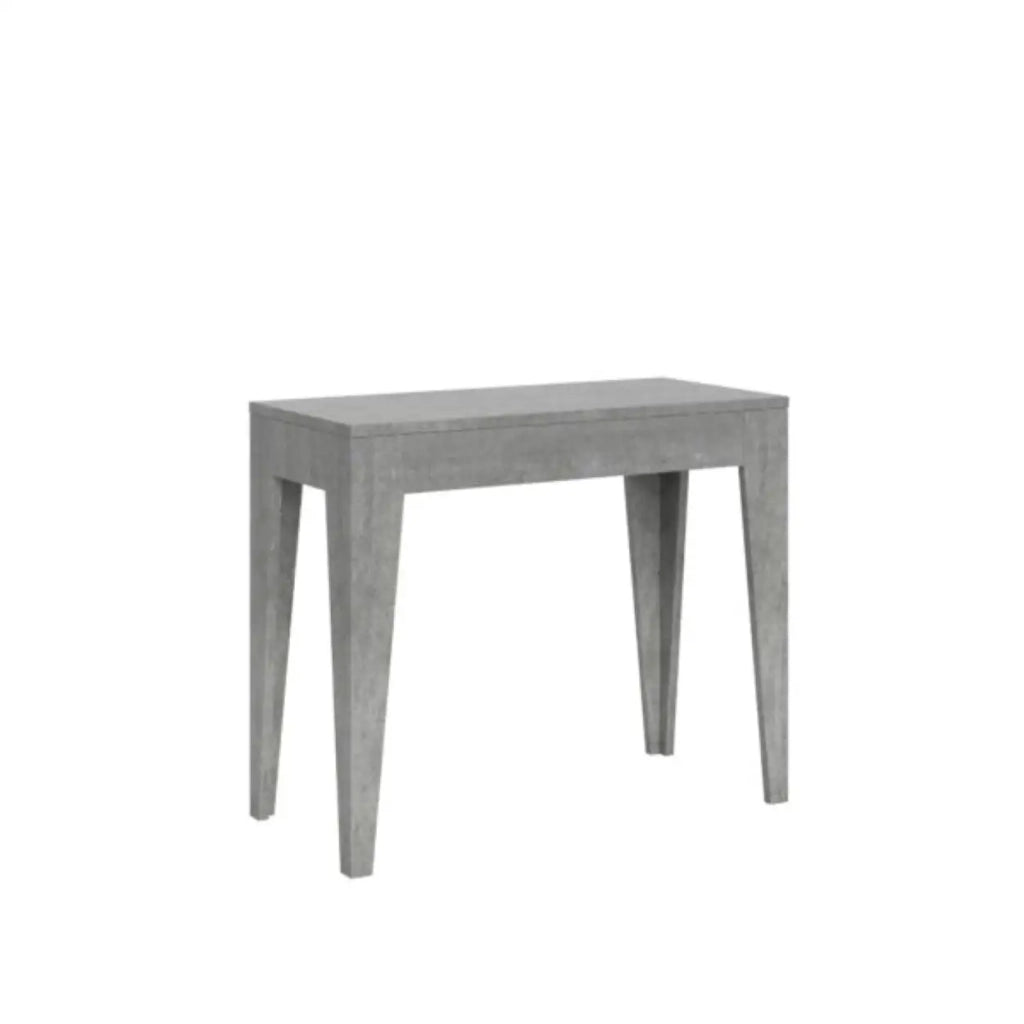 Consolle allungabile 90x42/198 cm Isotta Cemento