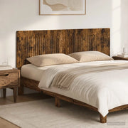 Testiera da Muro ALKMAAR Rovere Fumo Legno ingegnerizzato 896290