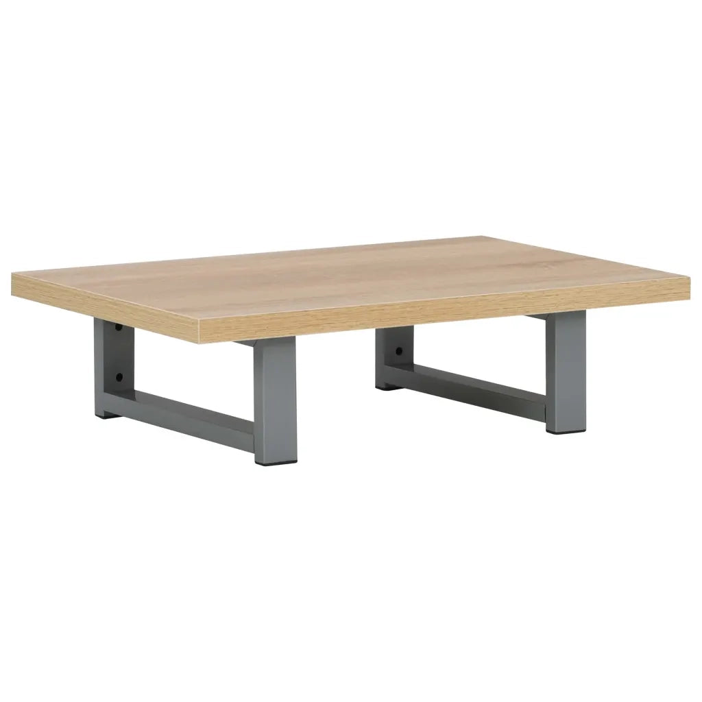vidaXL Set Mobili da Bagno 2 pz Ceramica Rovere