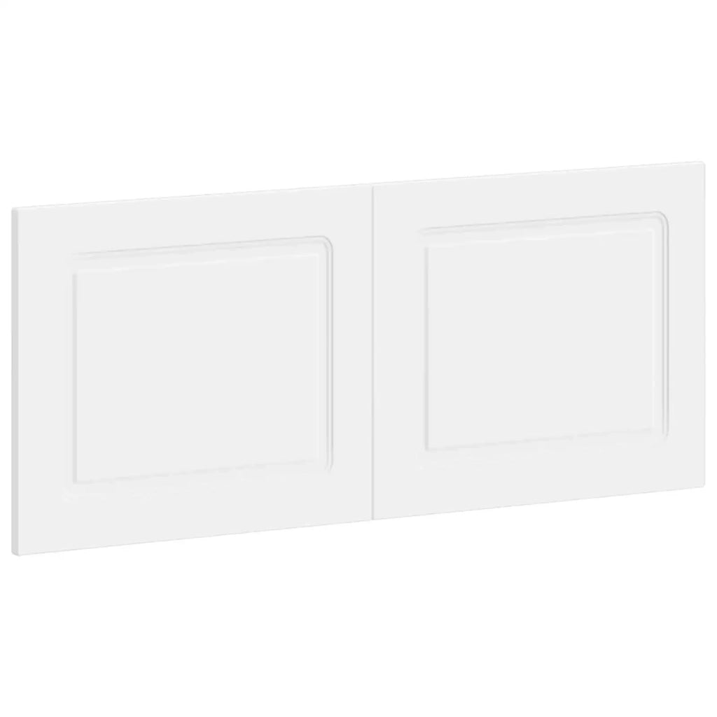 Testiera da Muro UTRECHT Bianco Legno ingegnerizzato 897845