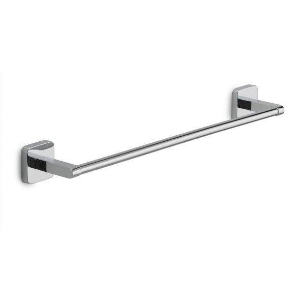 PORTA SALVIETTE DA PARETE IN ACCIAIO INOX CROMATO MODELLO TONGA - DIM. CM (LXPXH): 45X6,9X4,7 - CROMATO  - GDY