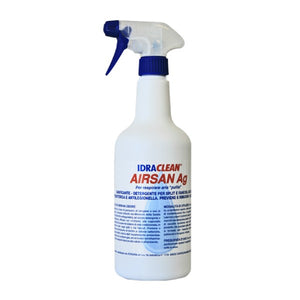 DETERGENTE SPRAY PER LA PULIZIA DEGLI SPLIT,FANCOIL E SUPERFICI SERIE IDRACLEAN AIRSAN AG - BOTTIGLIA DA 750 ML CON EROGATORE  - FOI