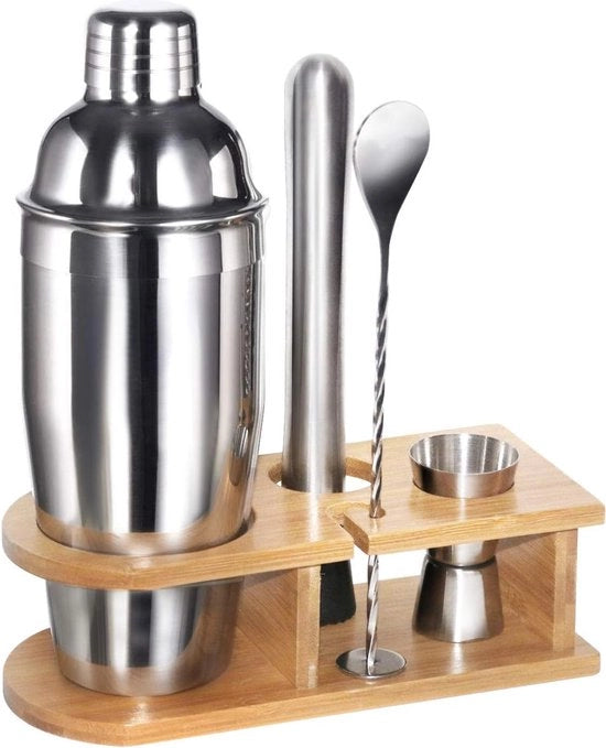 Kit di miscelazione Martini professionale a 5 pezzi, 750ML, set di strumenti da bar con libretto di ricette cocktail