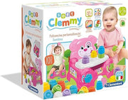 Soft Clemmy - Poltroncina Porta Mattoncini Pink con Mattoncini per Costruzioni, Lavabili e Atossici, Cagnolina con Vano