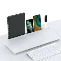 Lavagna da Scrivania Ufficio Cassetto Portaoggetti Inserto per Tablet Smartphone