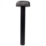 Paletto solare da giardino LED 2,5W 4000K USB‑C nero