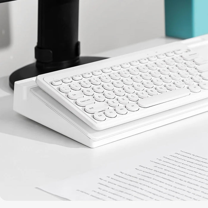 Lavagna da Scrivania Ufficio Cassetto Portaoggetti Inserto per Tablet Smartphone