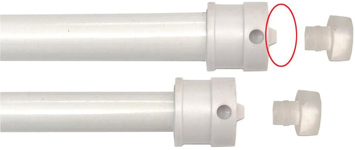 STANGHETTA ESTENSIBILE UNIVERSALE ONLY ONE Col. Argento cm. 37÷63 - pz. 2 10.00 confezioni