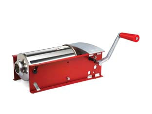 INSACCATRICE CON CILINDRO INOX START- - capacitÃE lt.7 - peso Kg.9 -cm63,5x21x16h (20100) - 1 pezzi TRE SPADE