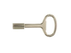 CHIAVE TRIANGOLARE IN ZAMA PER QUADRI ELETTRICI ART.29 - 10 pezzi IBFM