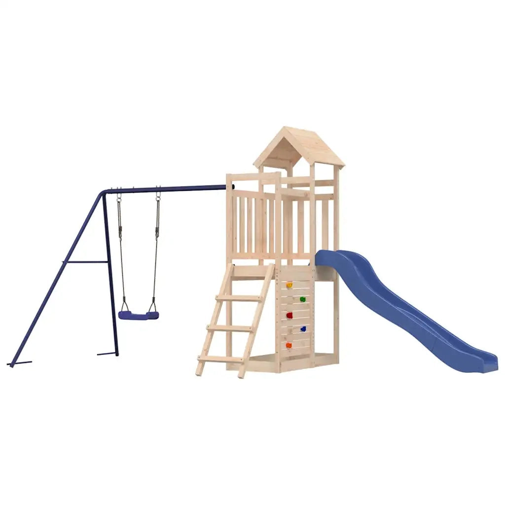 Set da Gioco da Esterno in Legno Massello di Pinocod mxl 78719