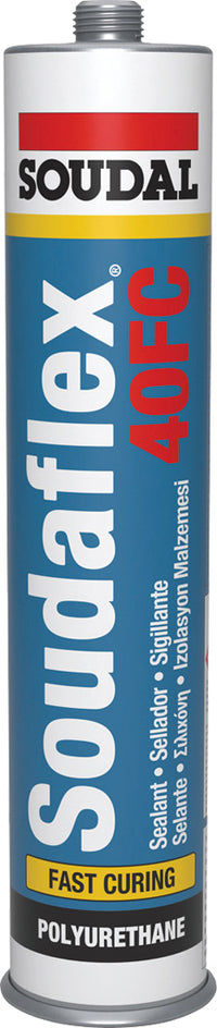 Soudal SIGILLANTE POLIURETANICO ''SOUDAFLEX 40FC'' ml. 300, col. Bianco